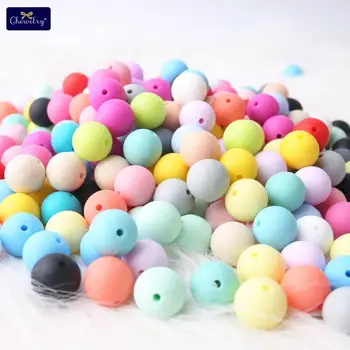 30pc Maisto kokybės Silikono Granulių Pearl 12mm Silikono Granulių Kūdikių Žaislas 