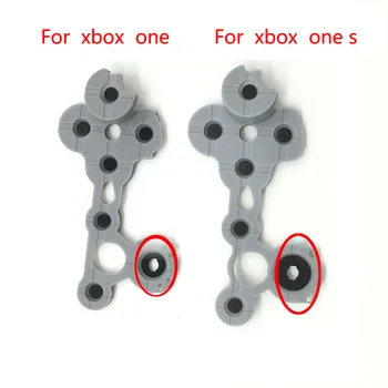 30pcs Belaidis Valdiklis Laidžios Gumos Xbox one s Silicio Mygtuką remontas Dalių Pakeitimas