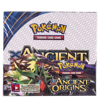 324Pcs/lauke Visus Naujausių Versijų Pokemon Kortas XY Sun&Moon Kardas&Shield 36 Pak Booster Box Rinkti Žaislai