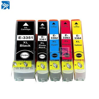 33XL Suderinama rašalo kasetė Epson XP-530 XP-630 XP-830 XP-635 XP-540 XP-640 XP-645 xp-7100 T3351 T3361 Europos spausdintuvą