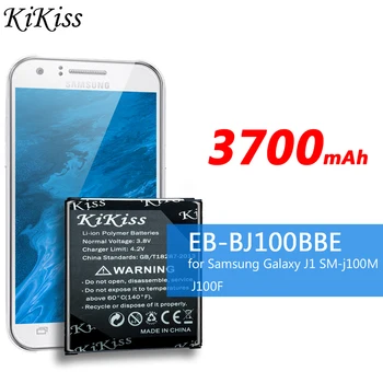 3700mAh Telefono Bateriją, Skirtą Samsung Galaxy J1 SM J100 J100F J100FN J100H J100M EB BJ100BBE EB-BJ100CBE EB-BJ100BBE+Sekimo Numerį