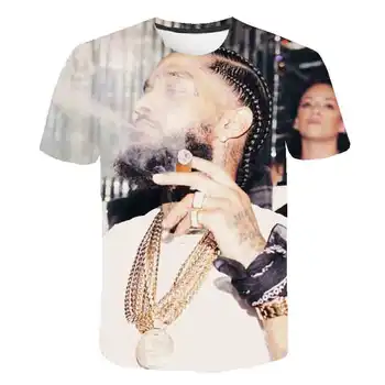 3D atspausdintas 2020 nauji vyriški muzikos T-shirt vasaros trumpomis rankovėmis T-shirt gitara gražus Reggae iniciatorė, Bob Marley metalas hip-hop