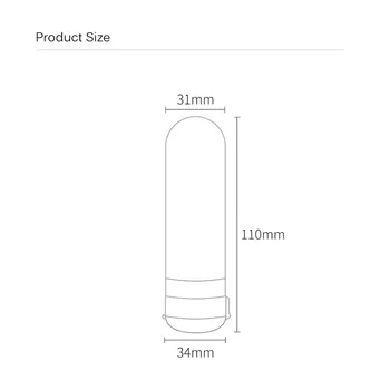 3pcs/set Xiaomi Mijia Kelionės Silikono Butelis Nustatyti Nešiojamų 50ml Šampūnas Konteinerių ABS Nuimamas Reikmenys Smart Home