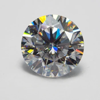 4,5 mm DEF Širdies ir Rodykles, Balta Moissanite Akmuo Prarasti Moissanite Deimantų 0.4 už karatų Žiedas priėmimo