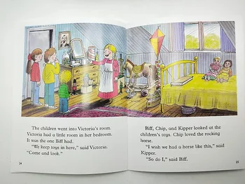 40 knygų 7-9 lygio Oksfordo skaitymo medis mokymosi Padėti Vaikui skaityti Phonics anglų paveikslėlį istorija knyga ankstyvojo ugdymo