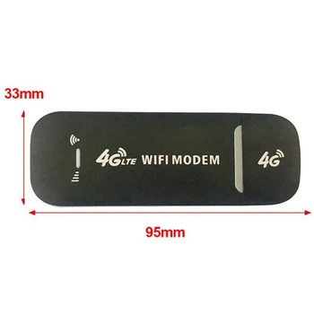 4G LTE USB Modemas, Tinklo Adapteris su Wi-fi Hotspot SIM Kortele 4G Bevielio ryšio Maršrutizatorius Win XP, Vista 7/10 Mac 10.4