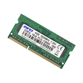 4GB DDR3 RAM 1600/1333/1066 MHZ 204PIN 1,5 V 2R*8 Dviviečiai modelis SODIMM atminties nešiojamas