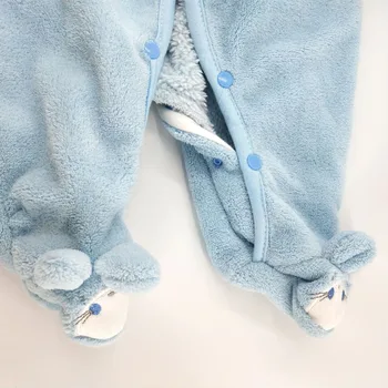 50-57cm atgimsta silikono lėlės Aukščiausios Kokybės Kūdikiams Naujagimiui Baby fresh blue pliušinis meškinas romper Komplektai Rinkinys Drabužiai