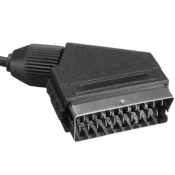 50 Vnt A/VTV Vaizdo žaidimai, kabelinė RGB Scart Kabelis Skirtas Nintendo SNES Gamecube N64 Konsolės kabelis