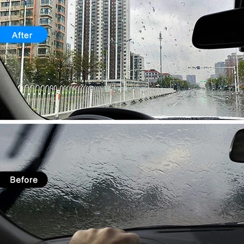 50mL Auto Rainproof Antifog Agentas Vandeniui Automobilio priekinio Stiklo, Hidrofobinės Dangos Agentas Automobilių Veidrodėliai Cleaner Stiklo Telefono Ekrane
