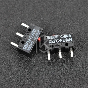 5vnt/daug OMRON Micro Switch Mikrojungiklis D2FC-FL-NH už Pelės Mikrojungiklis naujos Kartos D2FC-F-7N 20m