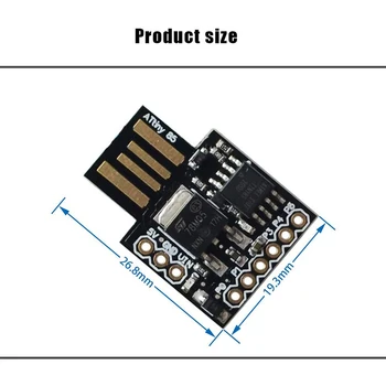 5vnt Digispark Kickstarter ATTINY85 už Arduino Bendrojo Micro USB Plėtros Taryba