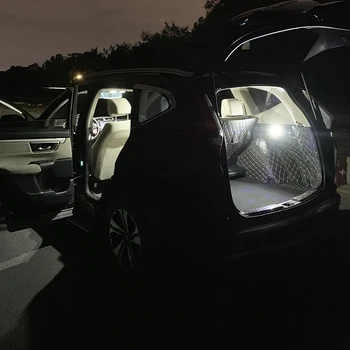 5vnt LED Lemputės Automobilių Salono apšvietimas Rinkinys Dome Skaitymo Lemputės Kamieno Lempos Chevrolet Captiva 2011 2012 2013 2016 2017