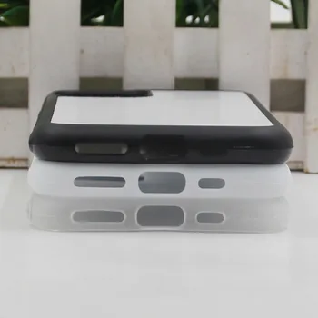 5vnt Sublimacijos Tuščią telefoną padengti guma TPU case for iphone12 mini 6 7 8 plus xs max 11 PRO xr su Aliuminio įdėklais