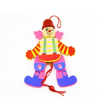 5vnt vaikų marionette medinių lėlių, žaislų/ Vaikai, kūdikis, šešėlis lėlių / bendras juda interaktyviosios lėlės, žaislai, nemokamas pristatymas