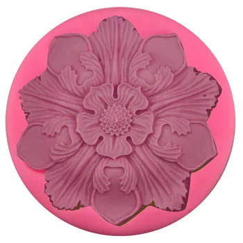 7.3 cm Mandala Gėlių Silikono Formos Dizaineris 