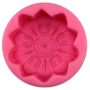 7.3 cm Mandala Gėlių Silikono Formos Dizaineris 