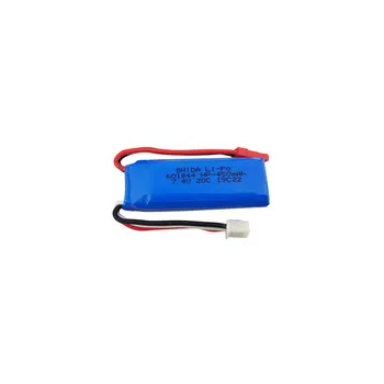 7.4 V 450mAh ličio baterija su USB wltoys K969 K979 K989 K999 P929 P939 didelės spartos nuotolinio valdymo automobilių reikmenys