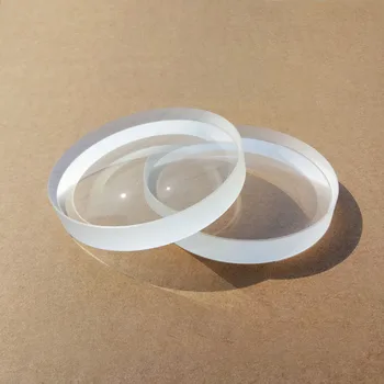 70mm, Skersmuo -150mm Židinio Nuotolis Dvigubai Įgaubto Lęšio Optinio Stiklo Eksperimento Mokymo, Mokslo K9 Tvarkymo Pritaikymas savo reikmėms