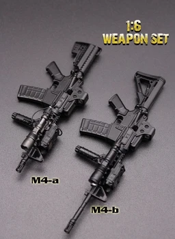 8 Stilių 16cm Ginklą 1/6 Masto Figūra Ginklų Modelis Priedai HK416 & M4 Serijos Ginklą Modelio Žaislai, 12