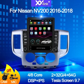 9.7 colių tesla stiliaus ekranas Android 10.0 Automobilių GPS Navigacija Nissan NV200 2011-2018 multimedijos grotuvas Radijas nr. 2 din dvd