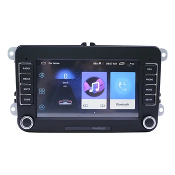 9070 2 Din Automobilio Radijas 7 colių Diktofonas Automobilinis MP5 Multimedijos Grotuvas Su Bluetooth, GPS Navigacija, Wifi Ryšys, Skirtas VW/Audi