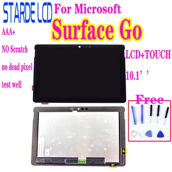 AAA+ STARDE LCD Microsoft Surface Eiti 1824 LCD Ekranas Jutiklinis Ekranas skaitmeninis keitiklis Asamblėjos LQ100P1JX51 Remontas Dalis LQ100P1JX51
