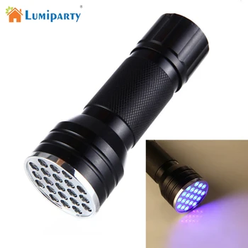 Adeeing 21 LED UV Žibintuvėlis Mini Žibintuvėlis Aliuminio Nešiojamų UV Žibintuvėlis Violetinės Šviesos diodų (LED Šviesos Lempos