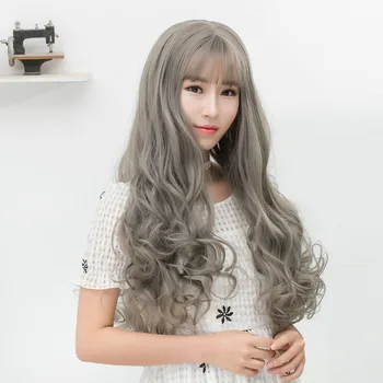 (AliceWig 150) Atsparus Karščiui Pluošto Hairpiece Sintetinių Plaukų Perukas Lolita Anime Cosplay Perukas
