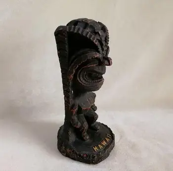 Amerikos Havajai TIKI dievu sėkmės TIKI dievu, medžio imitacija, dervos apdailos suvenyrų atidarymo culpture statula