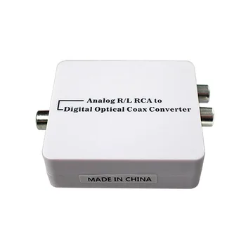 Analoginio prie Skaitmeninio Garso Keitiklis, Stiprintuvas Dekoderis Optinis Koaksialinis RCA Toslink Audio 
