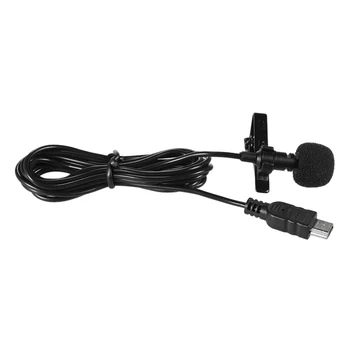 Andoer 150cm Profesionalus Mikrofonas, Mini USB Omni-Directional Stereo Mikrofonas Mikrofonas su Apykakle Įrašą Gopro Hero 3 3+ 4