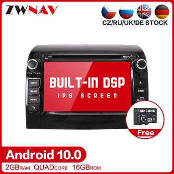 Android 10.0 Automobilio multimedia Stereo grotuvo Fiat Ducato Jumper, Boxer 2011-m. DVD GPS Navi 