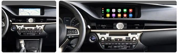 Android 10.0 DSP Carplay 8-core CPU Lexus ES ES200 ES300h ES250 ES350 2013-2017 Automobilio radijo magnetofonas stereo imtuvas žemėlapyje