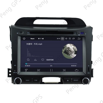 Android 10.0 GPS Navigacija KIA sportage R 2010-2016 Touchscreen Multimedijos Headunit DVD Grotuvas FM ESU Su Carplay 4+DSP 64G
