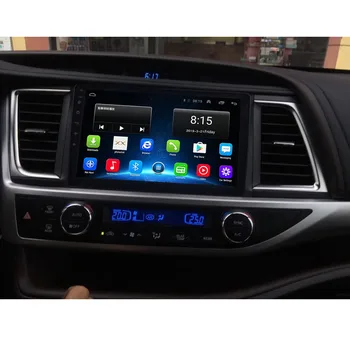 Android 10.1 Tinka TOYOTA Highlander 2016 2017 - Multimedia Stereo Automobilio DVD Grotuvas Navigacija GPS Radijas
