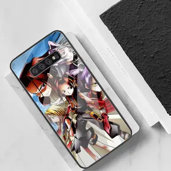 Anime Shaman King Black Mobilųjį Telefoną Atveju Grūdintas Stiklas Samsung S20 Plius S7 S8 S9 S10 Plus Pastaba 8 9 10 Plius