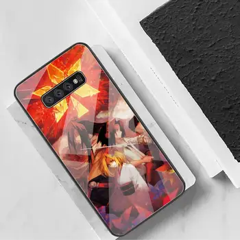 Anime Shaman King Black Mobilųjį Telefoną Atveju Grūdintas Stiklas Samsung S20 Plius S7 S8 S9 S10 Plus Pastaba 8 9 10 Plius