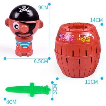 Apgauti Piratų Kibirą Xinqite Žaislai Išgalvotas Vaikams Darbalaukio Interaktyvus Didmeninė Karšto Pardavimo
