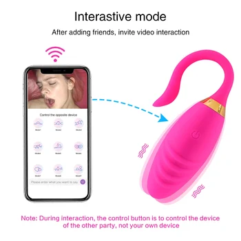 App Kontrolės Vibratorius Meilės Kiaušiniai Belaidžio Kontrolės G-spot Clit Stimuliatorius Makšties Kamuolys Moterų Masturbator Erotiniai Žaislai Suaugusiems