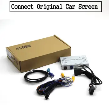 Atvirkštinio vaizdo Kamera Audi A4 B8 B9 2011~2020 Sąsajos Adapteris Stovėjimo Galiniai Atsarginę Kamerą Prijunkite Originalus Ekranas MMI Dekoderis