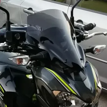Aukštos Kokybės Dūmų Juoda Prekinis, Galinis Stiklo Vėjo Deflectore Priekinio Stiklo Motociklui Už Kawasaki Z900 2017 2018 Pakeitimo