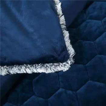 Aukštos kokybės grožio salonas patalynės rinkinys siuvinėjimui kristalų aksomo storio lovos užvalkalai lakštai lovatiesė užvalkalas antklode padengti nustato #s