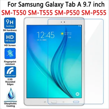 Aukštos Kokybės Grūdintas Stiklas Samsung Galaxy Tab 9.7 T550 T555 Ekrano apsaugos Tab 9.7 S-Pen Versija P550 P555 Atveju
