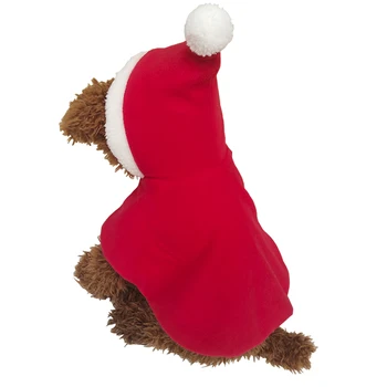 Aukštos Kokybės Kalėdų pet šuo, katė apsiaustu ir Gobtuvu tranšėjos paltai striukės šuo rudens žiemos drabužių šiltu vilnos pet drabužiai XS-XL