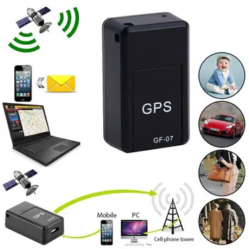 Automobilinis Gps Seklys GF07 Mini GPS, GSM/GPRS Automobilių Sekimo Kreipiamojo Prietaiso Garso Įrašymo Micro Tracker