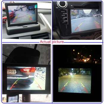 Automobilio Galinio vaizdo Kamera, Parkavimo Atbuline Kamera HD CCD Chip Vandeniui Naktį Vizija Hyundai H1
