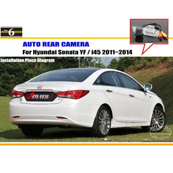 Automobilio Galinio vaizdo Kamera, Skirta Hyundai Sonata YF i45 2011-Atsarginės automobilių Stovėjimo aikštelė NTST PAL KAMERA