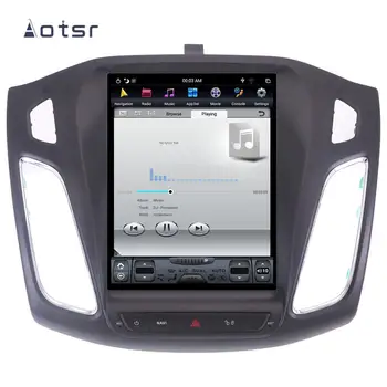 Automobilio Multimedijos Android 8.1 Tesla stiliaus GPS Navigacija Ford Focus 2012-2017 Auto stereo radijo headunit wifi, automobilių dvr car audio