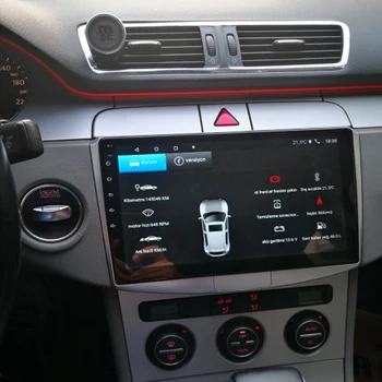 Automobilio Radijas Multimedia Player Carplay VW Volkswagen Passat B7 B6/Magotan 2Din 